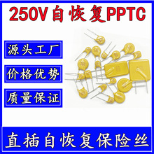 250V 60mA 90mA 0.11A 0.12A 0.18A 0.3A 0.4A 1A 自恢复保险丝