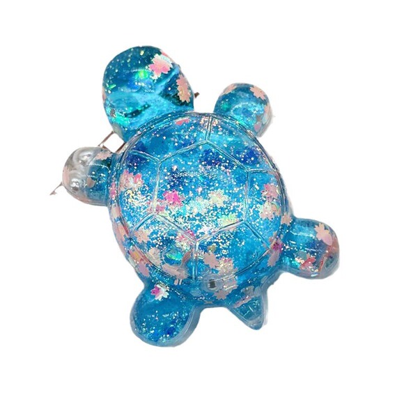Cartoon Flowing Sand liquid turtle Douyin Blind Blind Bald…