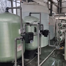 鄭州除鐵錳過濾器側裝潤新自動軟化閥頭20噸40噸自動軟化水設備