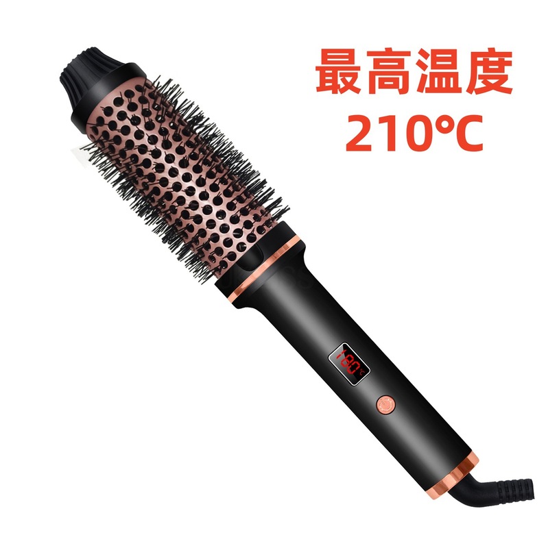 国境を越えた人気のヘアアイロン PTC 加熱恒温ローラーコームヘアアイロン電気加熱コームふわふわヘアアイロン OEM カスタマイズ|undefined