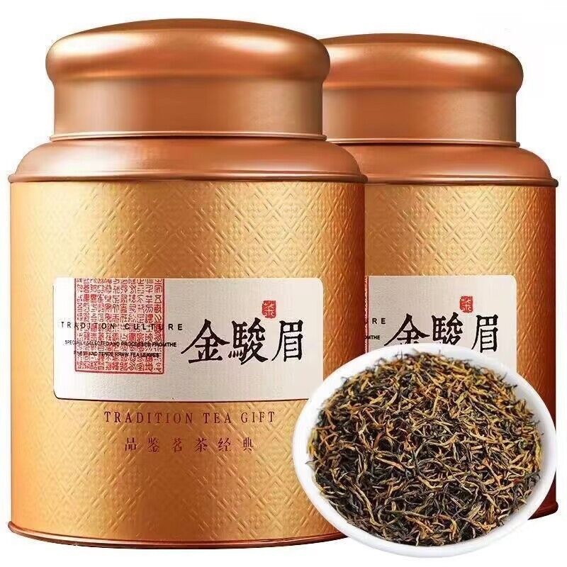 棠谦2025金骏眉红茶茶叶黄芽浓香型武夷山红茶蜜香型金骏眉礼罐装|undefined