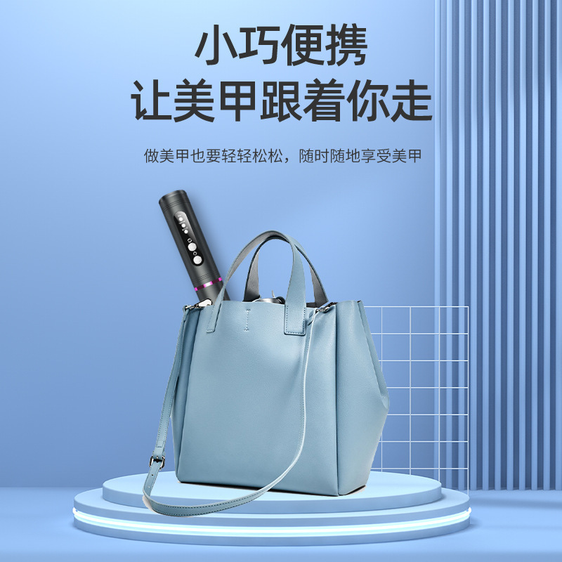 ペン型18000回転金属ペン爪磨きペン式携帯マニキュア除去機小型電動マニキュア|undefined