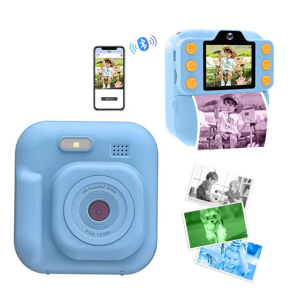 (Cross-border trading), polaroid, small camera, digital lens, photo, printer, bluetooth