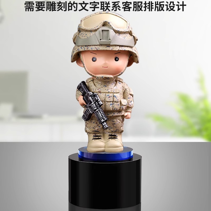 모델 A + 검정색 원형 베이스, 절묘한 선물 상자