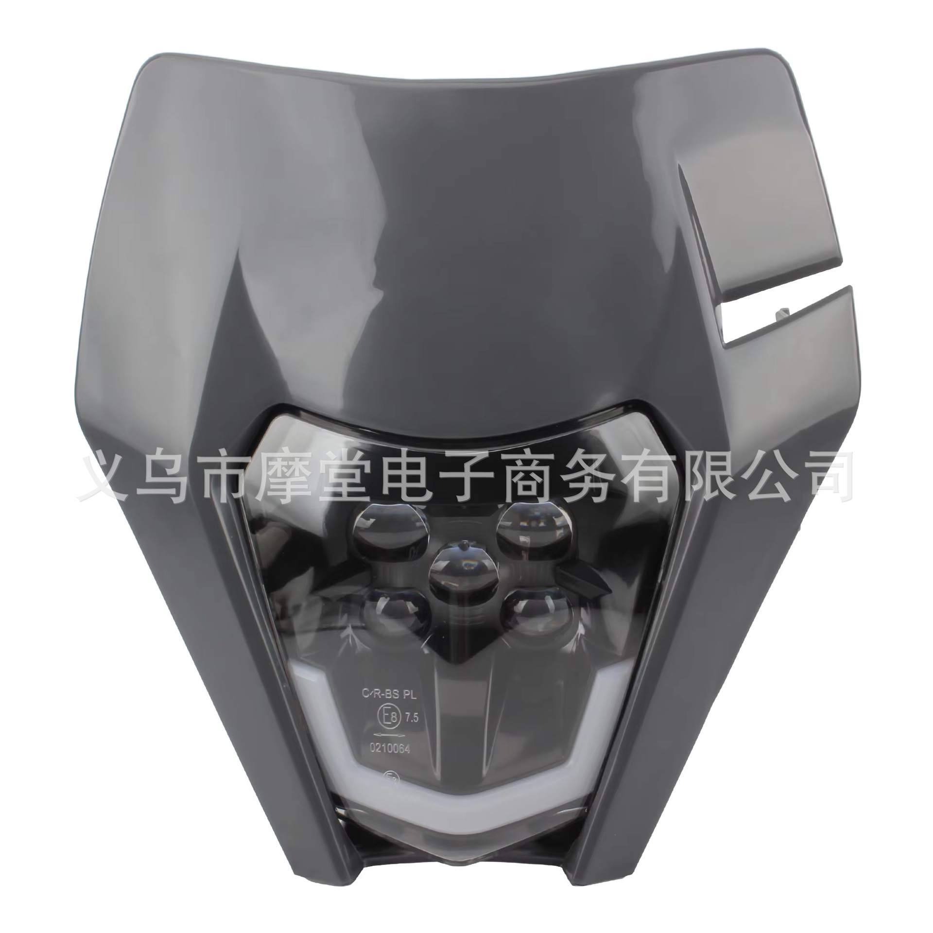 Off-road motorcycle modified LED daytime running lights KTM EXC EXE universal five-bead assembly front headlight