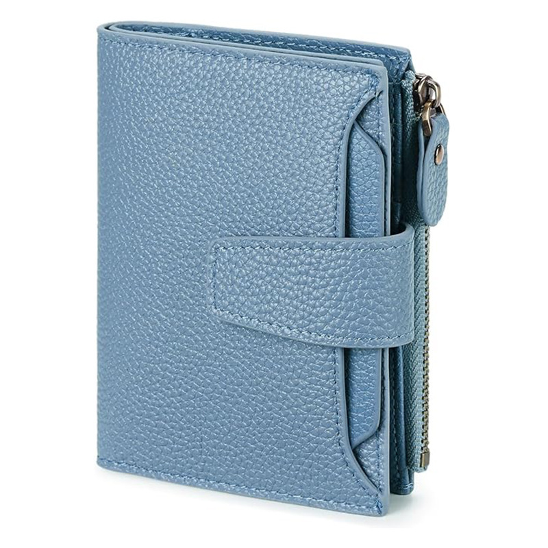 Falan Mule New Women's Wallet Short Style Lychee Pattern Multifunctional Coin Purse Driver's License Wallet Wholesale