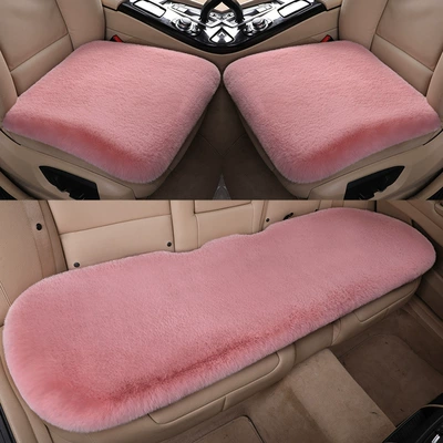 Wool pad Small Waist Rear Universal Short - rabbit-fur-three-piece-message-color