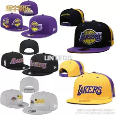 Cross-Border Nba Basketball Cap Los Angeles Lakers Foreign Trade Baseball Cap Sun Hat Embroidered Duckbill Cap Trendy Hot Item