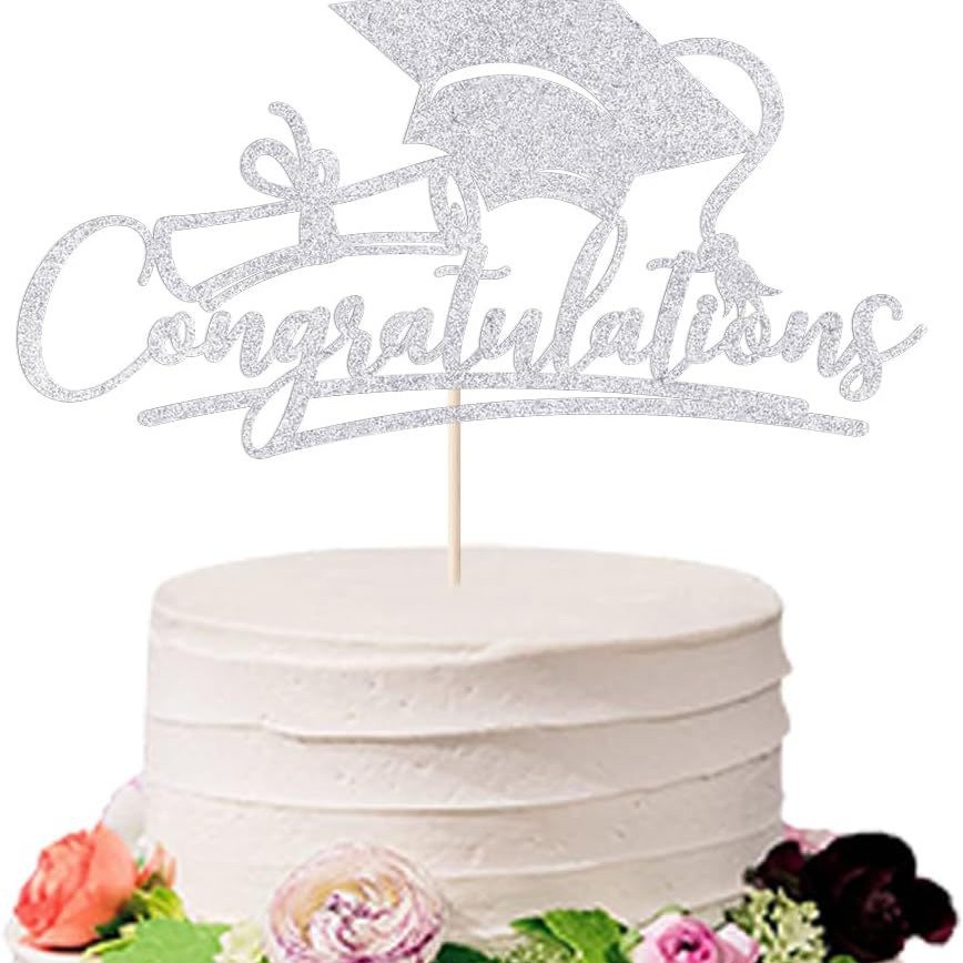 Transfronterizo 2024 nuevos productos temporada de graduación fiesta temática decoración de pasteles inserción de tarjetas felicitaciones decoración de pasteles de graduación