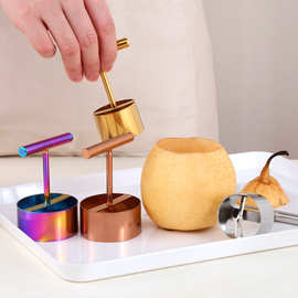 304不锈钢水果取芯器 多用雪梨挖孔器苹果去芯去核工具水果抽芯器