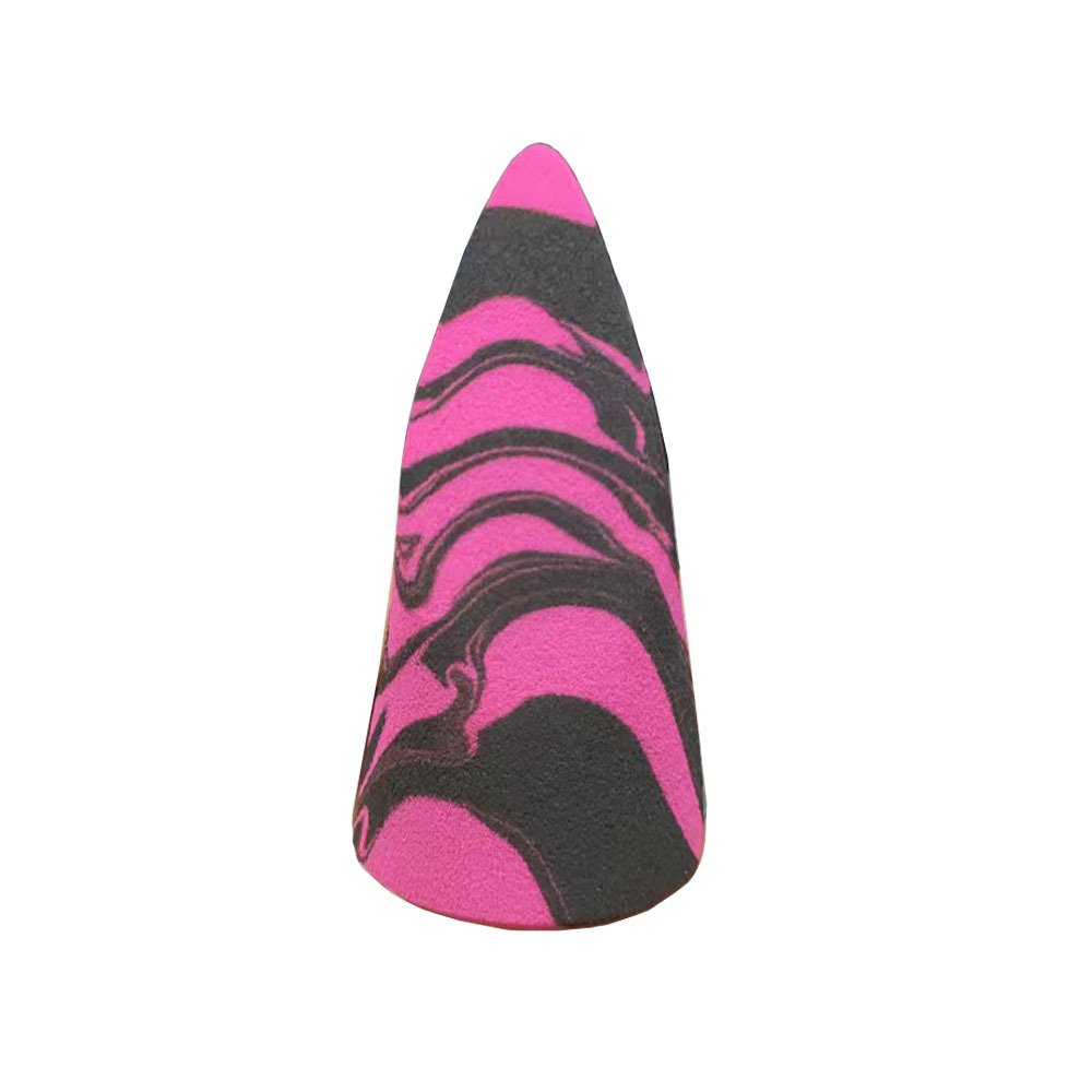 Huevo de maquillaje de belleza, soplo de maquillaje, negro clásico, variedad de formas, maquillaje de forma especial, huevo, herramienta de goteo de corte oblicuo sin látex image 27