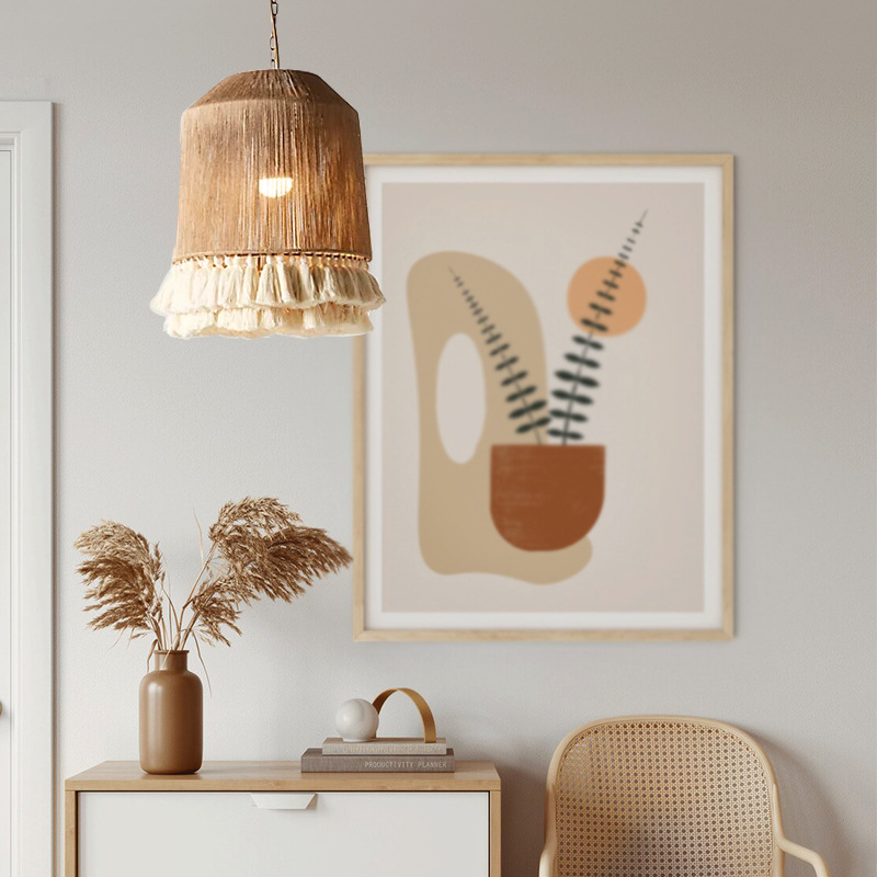 Retro creative ceiling lamp