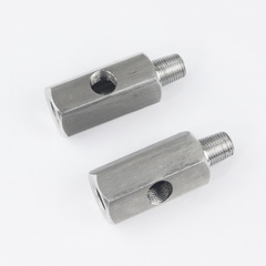 Factory Wholesale Cross-border Bestselling Accessories Hydraulic Sensor Connector 1/8" NPT Stainless Steel Turbocharger Connector