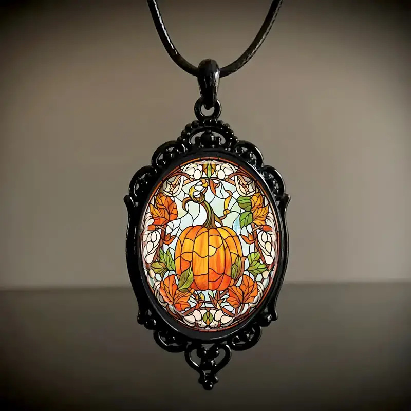 elegant glass pendant