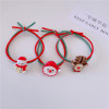 Christmas hair rope, ponytail, cute decorations