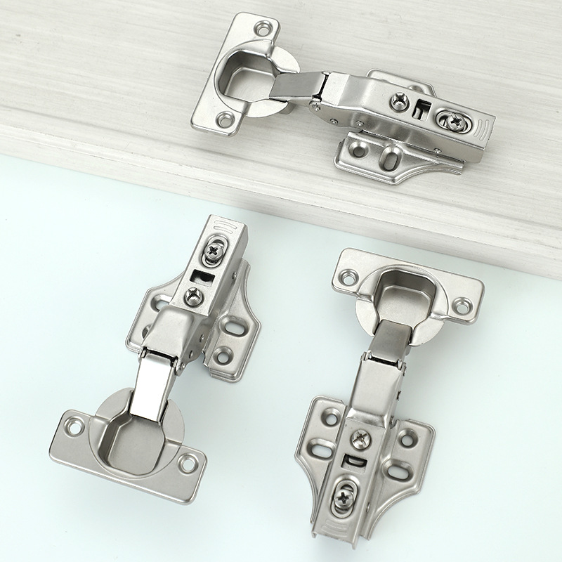 bisagra de amortiguación de acero inoxidable bisagra hidráulica de tres etapas bisagra de armario puerta silenciosa bisagra de ventana