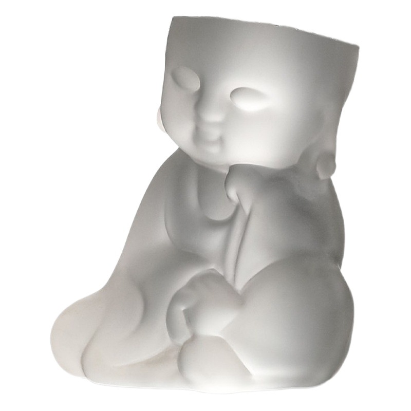 Vidrio monje colador de té Filtro de té artefacto integrado partición de té lindo té helado adornos para mascotas