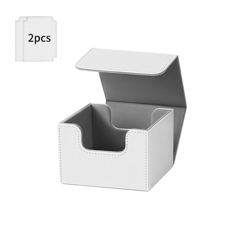 측면 삽입 상자 100+ 흰색(흰색 스페이서 2개와 함께 제공)