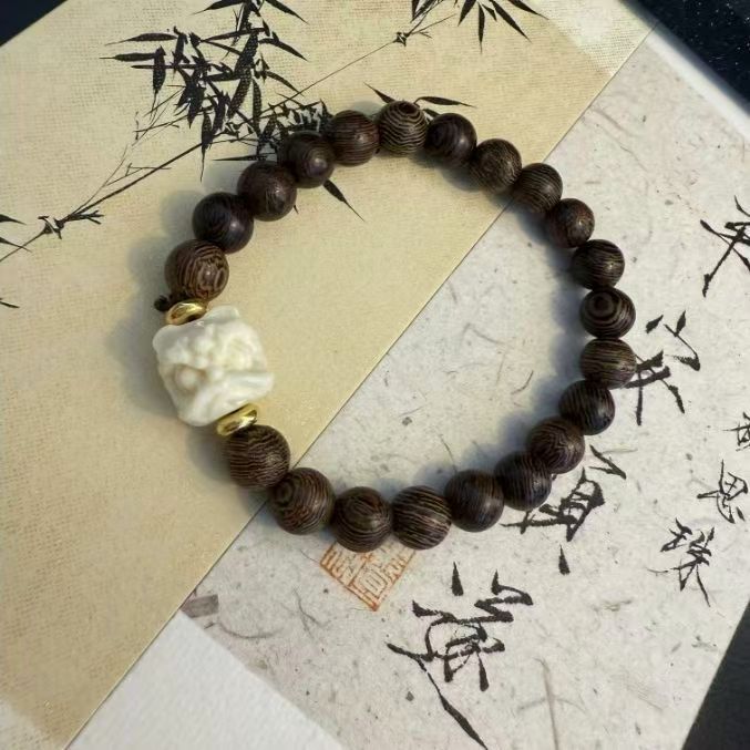 合集木串珠莲花手链2025女生新款中式手串禅意小众复古手饰闺蜜|undefined