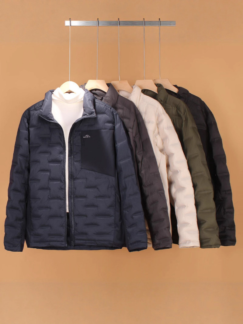 Demi-season down jacket