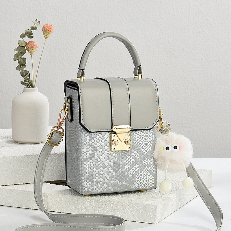 Bolso bandolera bolso de teléfono móvil bolso de mano femenino patrón de serpiente comercio exterior transfronterizo bolso pequeño Taizhou fabricante de bolsos de mujer bags