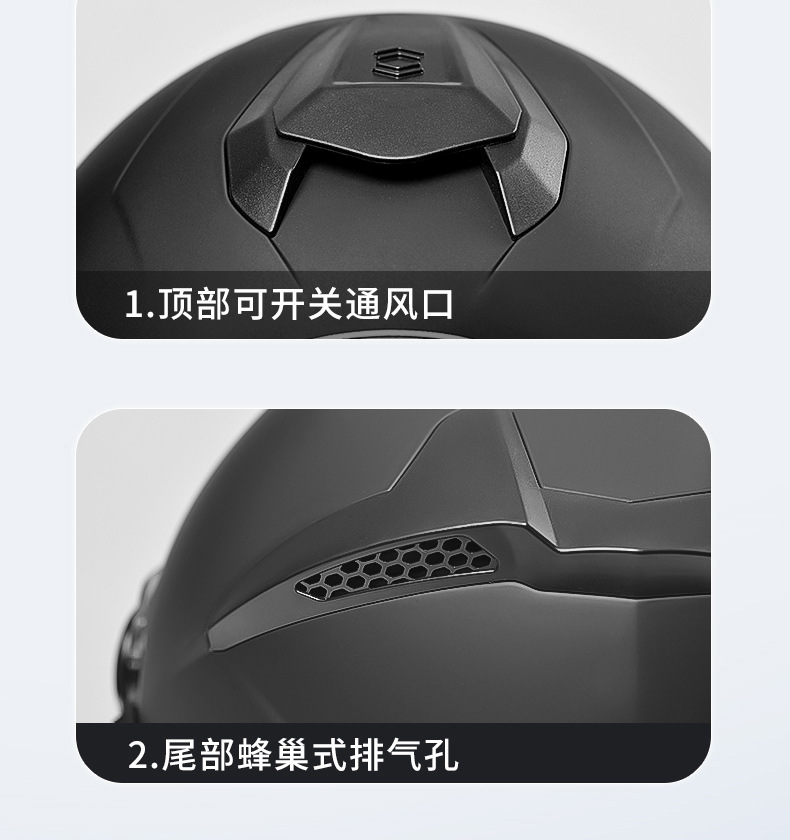 2025 New Electric Motorcycle Helmet 3C Certified