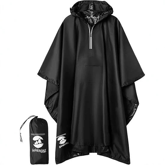 Waterproof Hooded Rain Poncho Jacket Waterproof Hooded Rain Poncho Jacket
