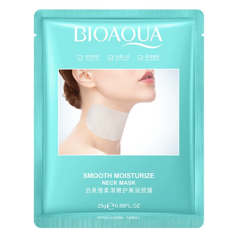 Boquan Ya Гладкая эластичная, нежная и красивая пленка для шеи Увлажняющая и увлажняющая, освежающая и Нелипкая пленка для шеи