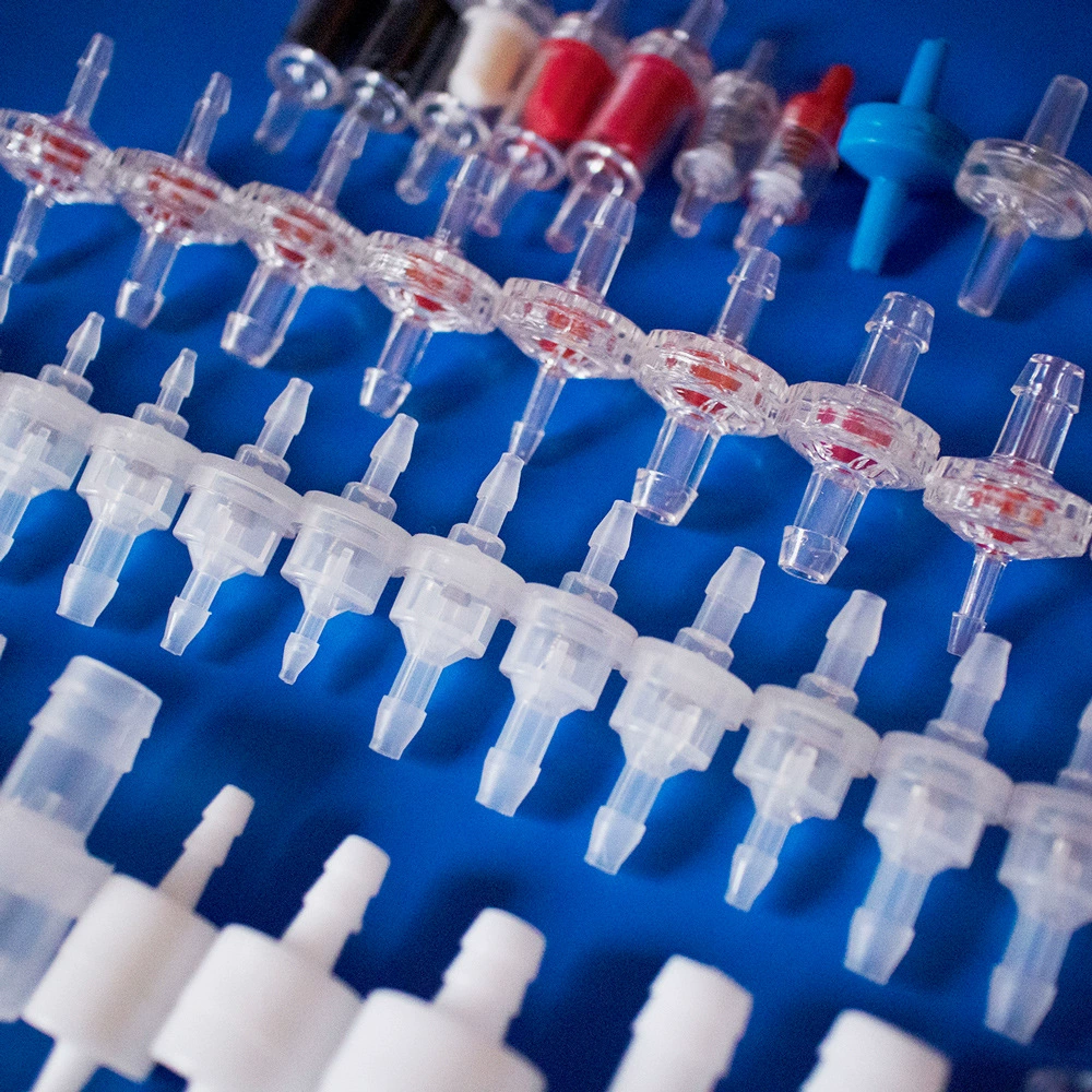 Пружинный пластиковый обратный клапан низкого давления анти-озоновый Плунжер обратный клапан трубка пластиковая быстрая установка обратный клапан фитинги