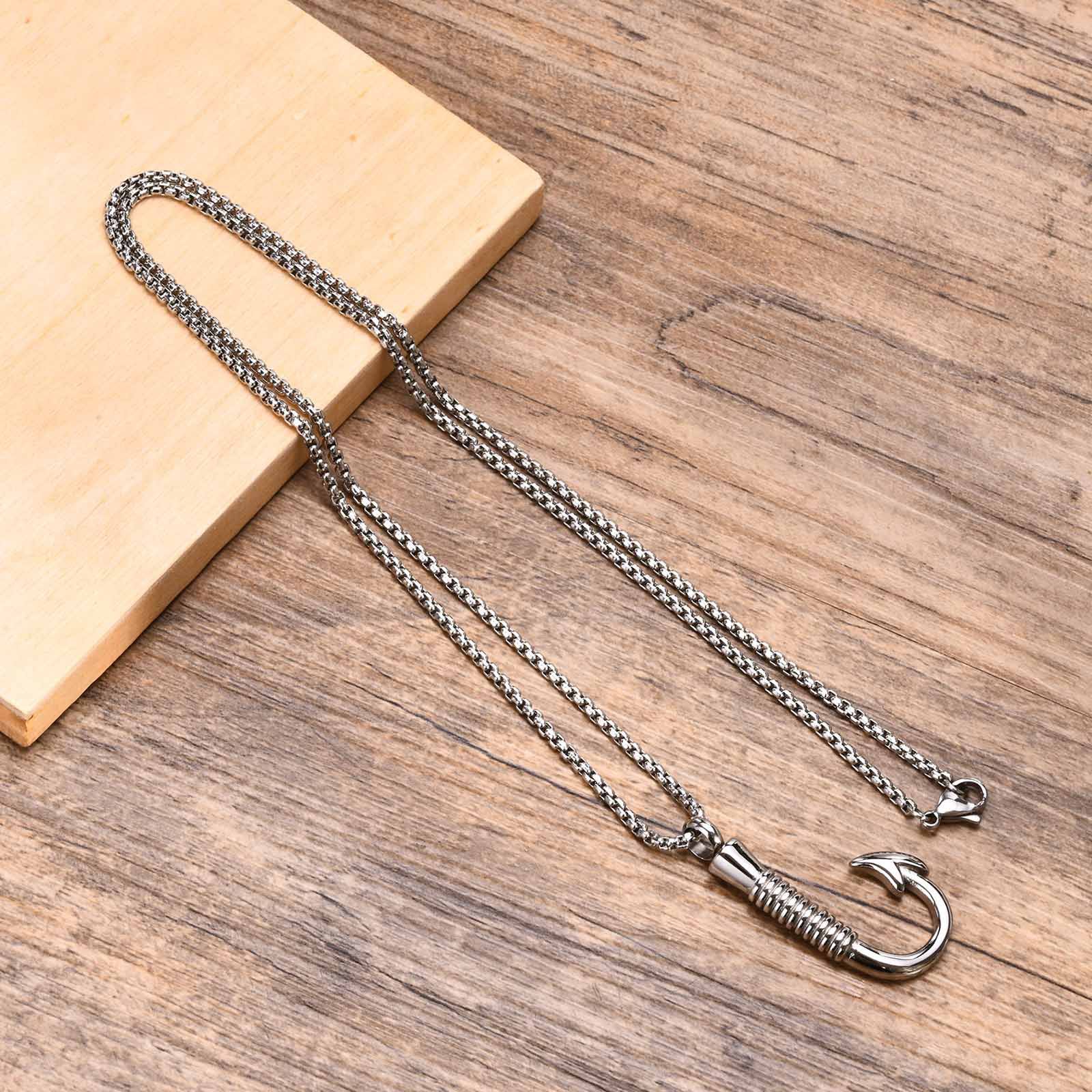 Hip-hop Geometric Stainless Steel Polishing Pendant Necklace 1 Piece display picture 6
