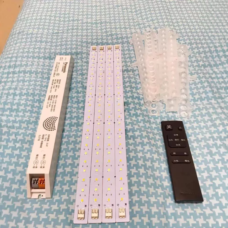 Panasonic 100 Вт с высокой цветопередачей, импортные лампы Ria, бусины, потолочный светильник, светодиодная лента, контроллер мощности фитиля