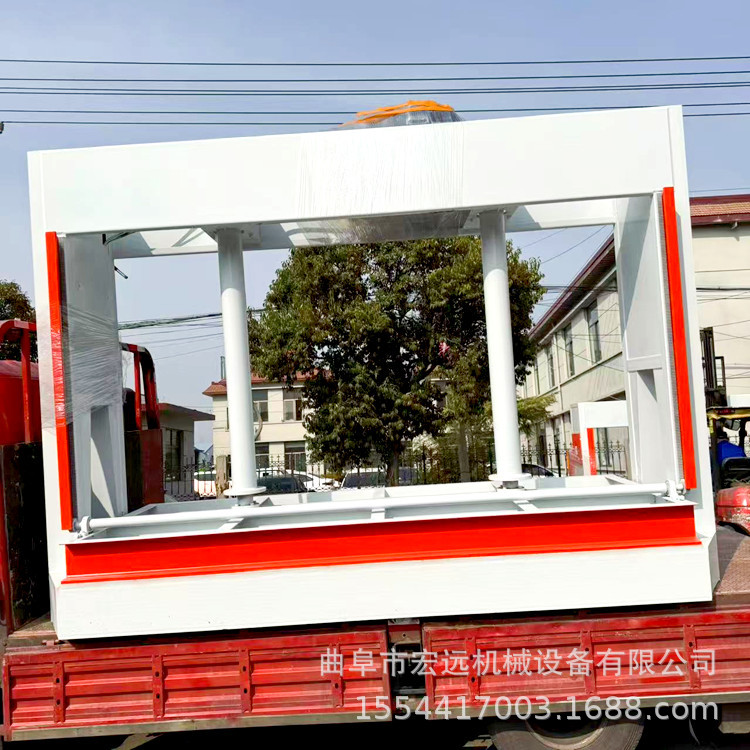 木工胶合板液压冷压机 竹木砧板分段式冷压机 移动式下台面冷压机