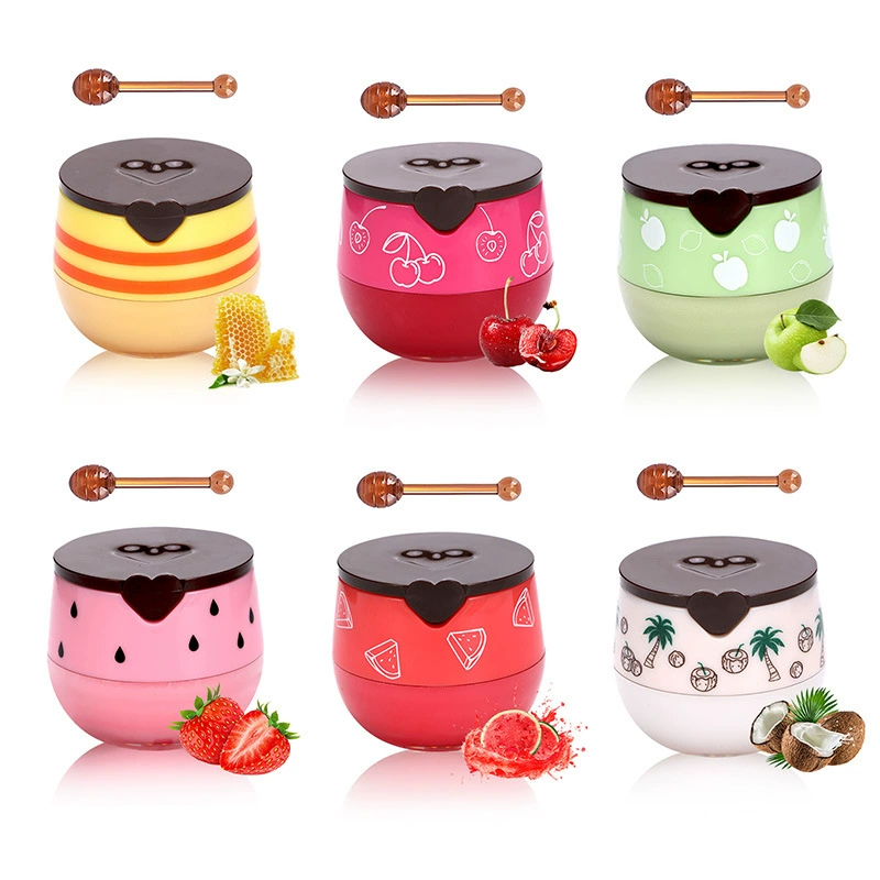 Трансграничный новый стиль без логотипа любви взрывной клубничный прополис увлажняет увлажняющую маску для губ.