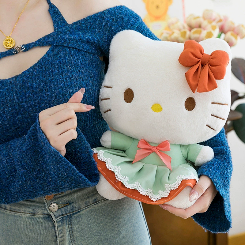 Hello Kitty, хелло китти, плюшевая милая игрушка, тряпичная кукла, подарок для девочки
