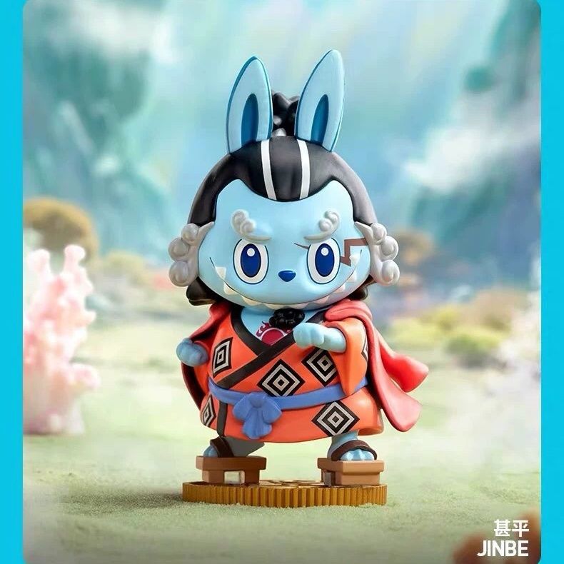 Bubble Mart THE MONSTERS LABUBU SAYING Série Caja ciega LABUBU One Piece juguetes hechos a mano