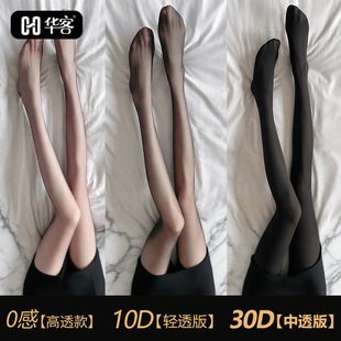 Black Stockings for Women, Summer Thin Style, High Transparency, Sexy Black Stockings, Snag-Resistant, Summer Base Pantyhose, Wholesale in Stock