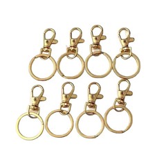 ハードウェア犬バックルカラーロブスタークラスプキーホルダー diy キーホルダー亜鉛合金フックバックル金属キーアクセサリーフラットリング