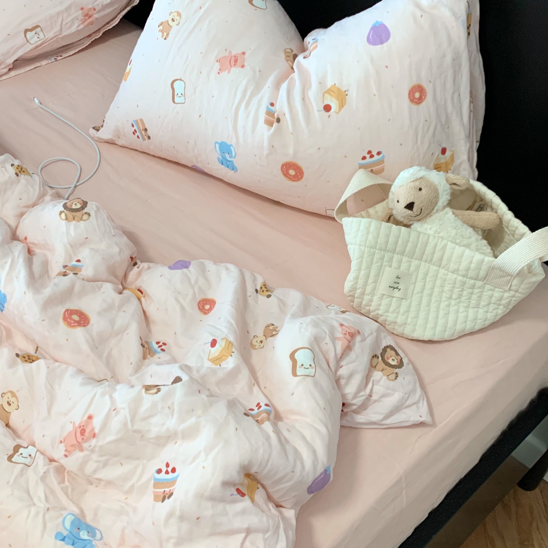 디저트 작은 사자