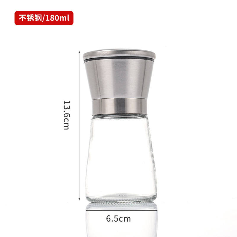 Stainless steel, 180 ml