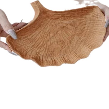 Retro grabado madera creativa madera talla fruta Placa de fruta seca hogar postre bandeja de decoración de madera maciza Placa de suplemento alimenticio para niños