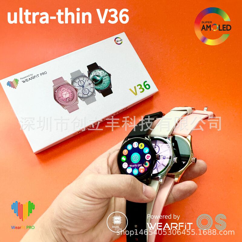 Cross-border Explosions V36 Ultra-Thin Smart Watch Blood Glucose Monitoring Smart Island Bluetooth Call Health Watch Cross-border Explosions V36 Ultra-Thin Smart Watch Blood Glucose Monitoring Smart Island Bluetooth Call Health Watch