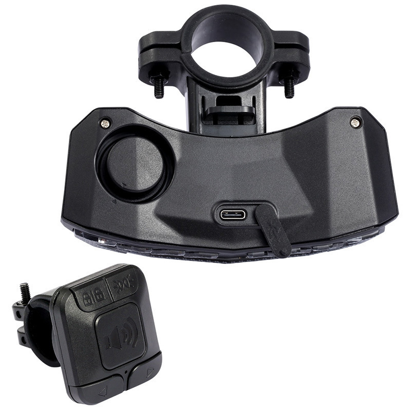 Nueva luz trasera de freno inteligente, alarma, motocicleta, bicicleta eléctrica, bicicleta de montaña, bicicleta al aire libre, luz trasera de dirección