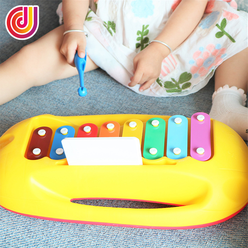 儿童玩具宝宝八音琴幼儿早教乐器8音打击乐器木制玩具塑胶成品琴
