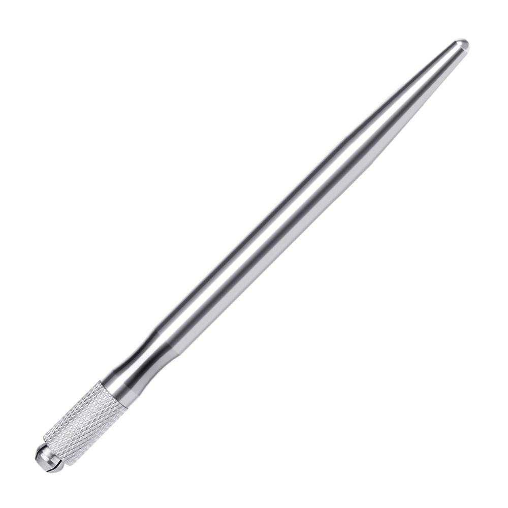 Пестрое embroidery pen для талии, ручной работы, заостренный хвост, ручной работы стайка для бровей, перо для туманения сквозной оптовой продажи
