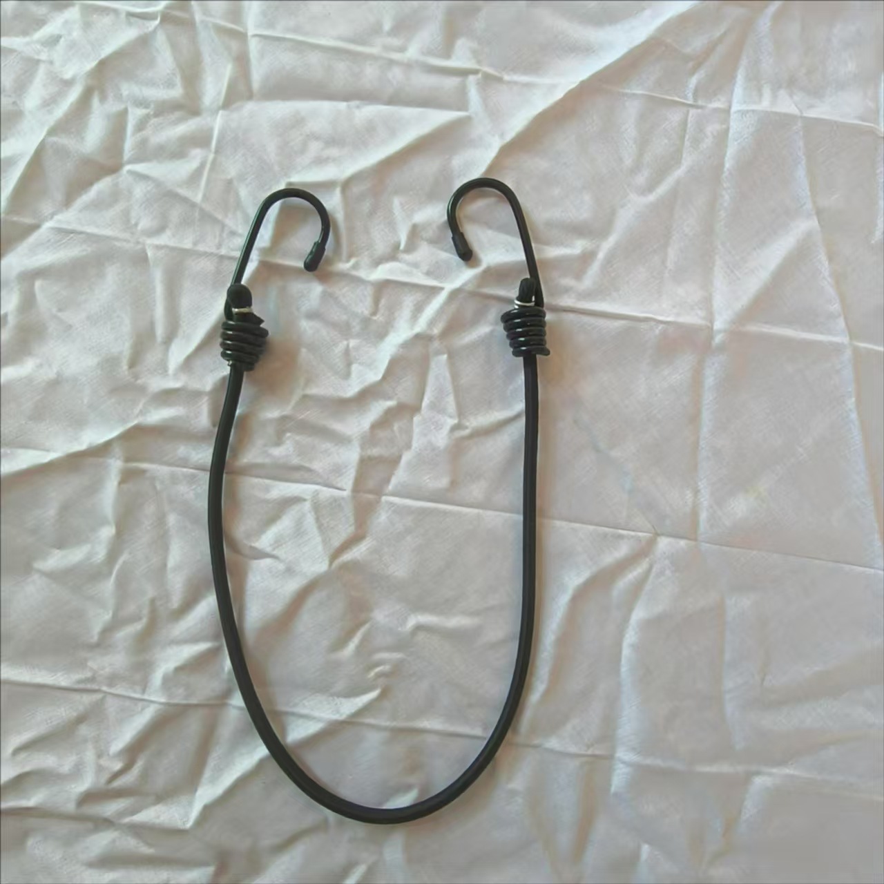 带勾牛筋绳包塑钩弹力绳6mm橡筋摩托车自行车行李捆绑绳帐篷拉紧