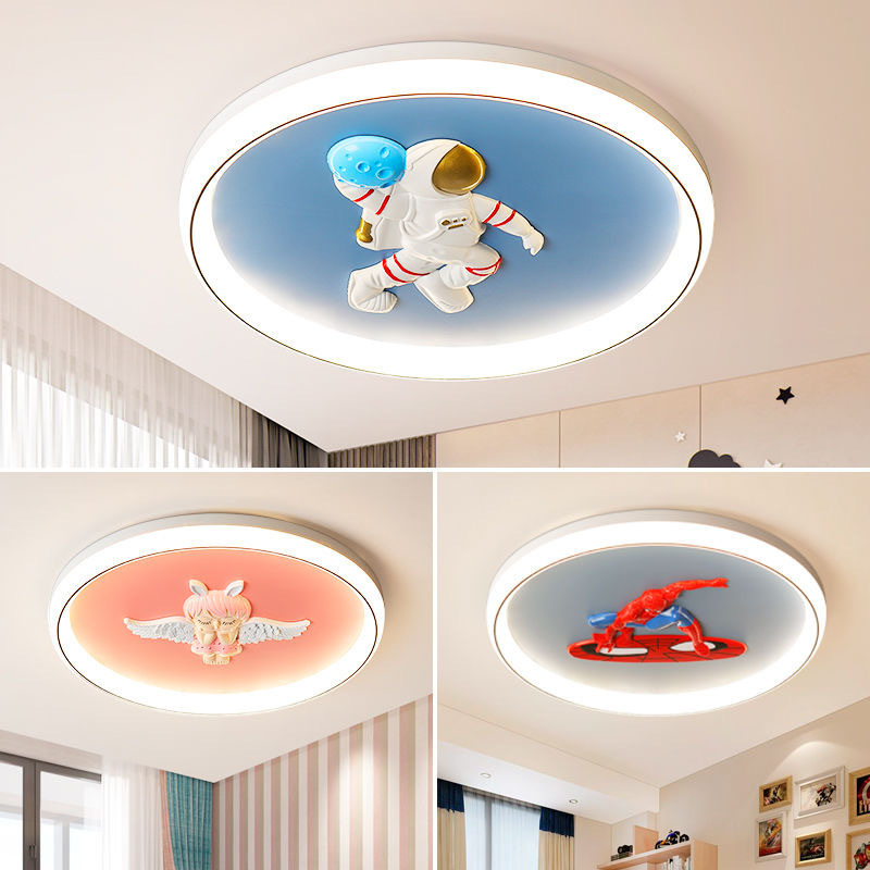 Kids Room Light Astronaut Spaceman Planet Light Boys and Girls Cartoon LED Modern Minimalist Bedroom Ceiling Light Kids Room Light Astronaut Spaceman Planet Light Boys and Girls Cartoon LED Modern Minimalist Bedroom Ceiling Light
