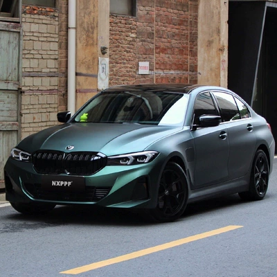 Full Car Wrap, Full Vehicle Color — Auto Color Change Film - super-dark-green-nationwide-construction-package-default-item