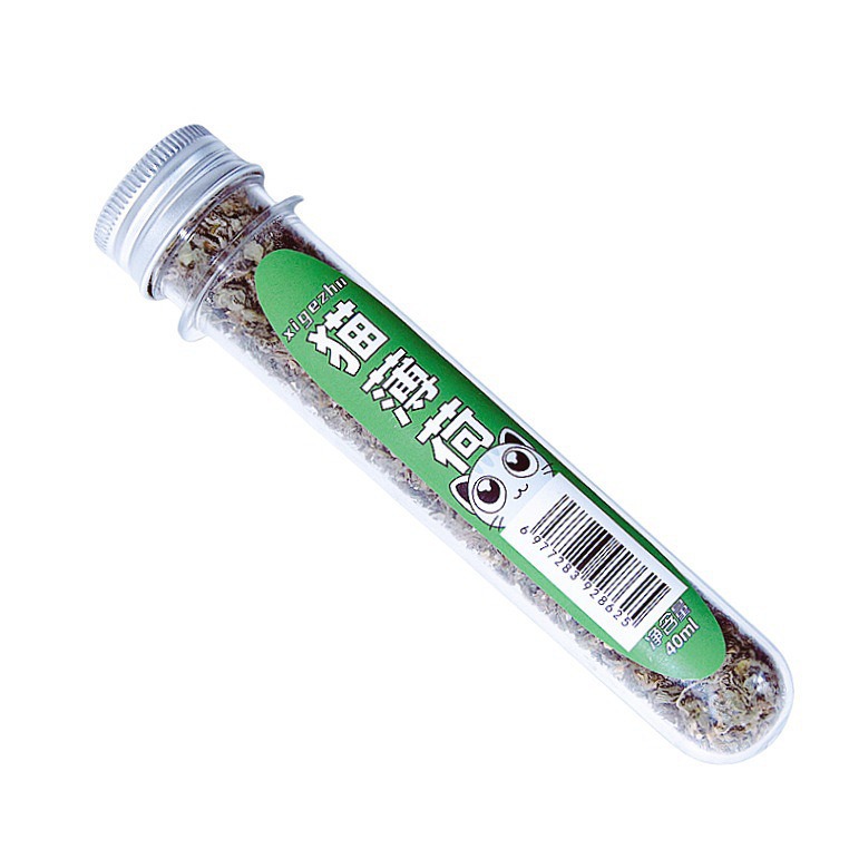 Juguetes para gatos rellenos auto-hi alivio de aburrimiento, menta para gatos, juguetes para gatos, bocadillos para gatos naturales, juguetes para gatos en tubos de ensayo