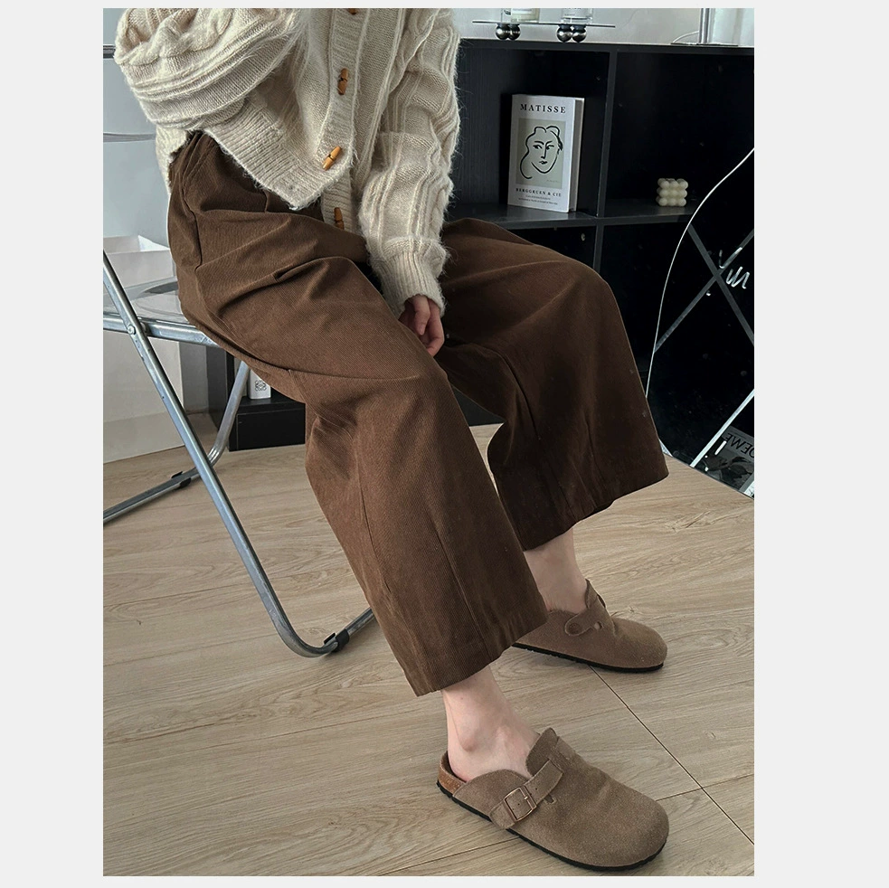 Беременные Mayard вельветовые повседневные брюки для живота осенью и зимой