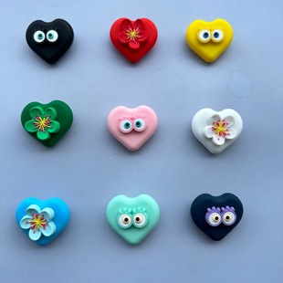 Suitable for Apple Airtag Anti-Lost Device Silicone Heart Pin Kidsren's Positioning Tracker Cartoon Protective Cover
